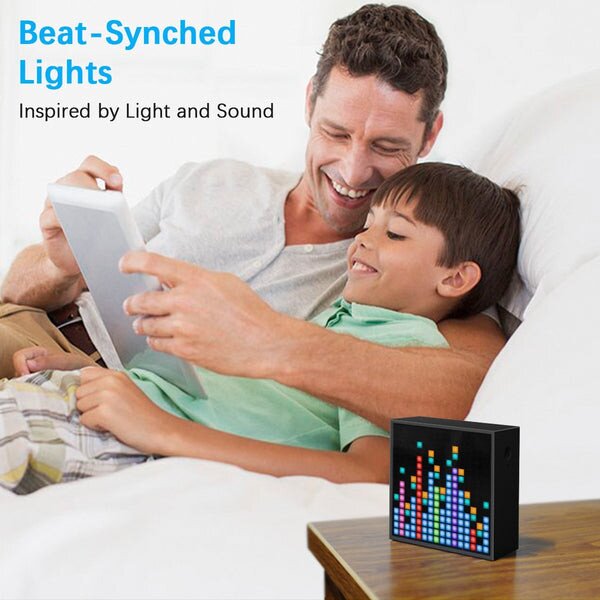 Order Divoom Timebox-Evo Pixel Art Speaker 16x16 DIY LED Display Alarm ...