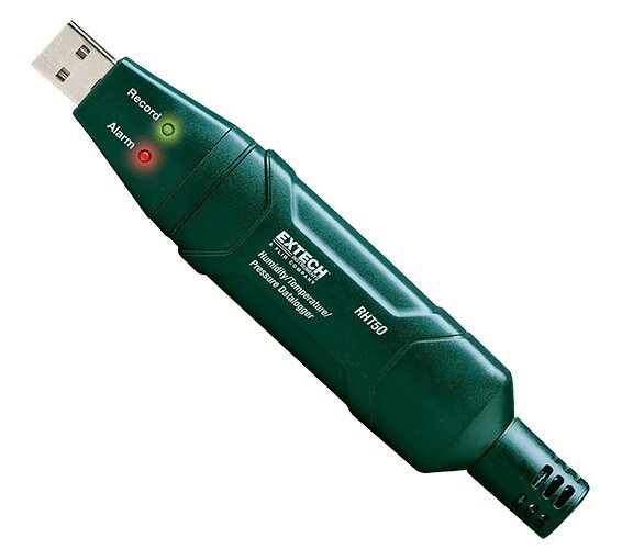 Data Logger Extech Rht Order Extech RHT50 Humidity,Temperature and Pressure Datalogger ...