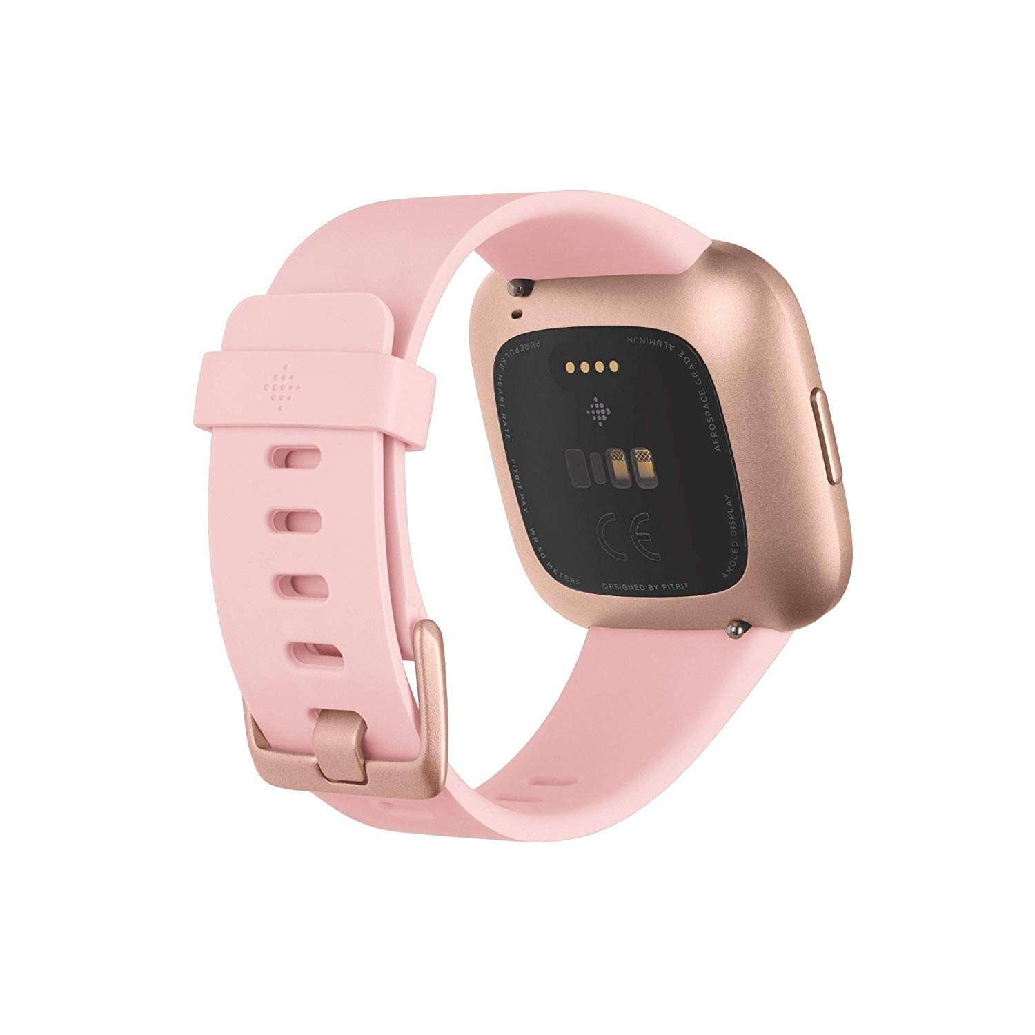 Fitbit Versa 2 Health & Fitness Smartwatch - Petal /Copper Rose Aluminum 