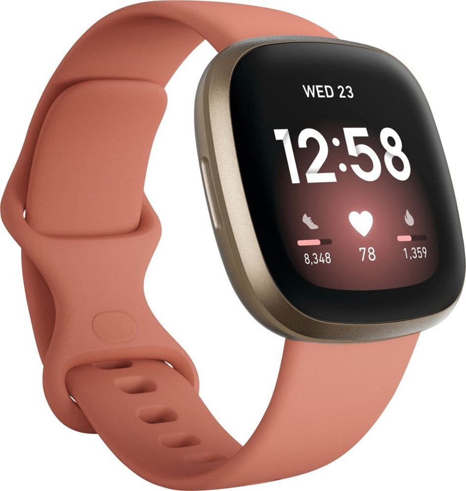 New Fitbit Versa 3 Activity Tracker Health & Fitness Smartwatch FB511BKBK