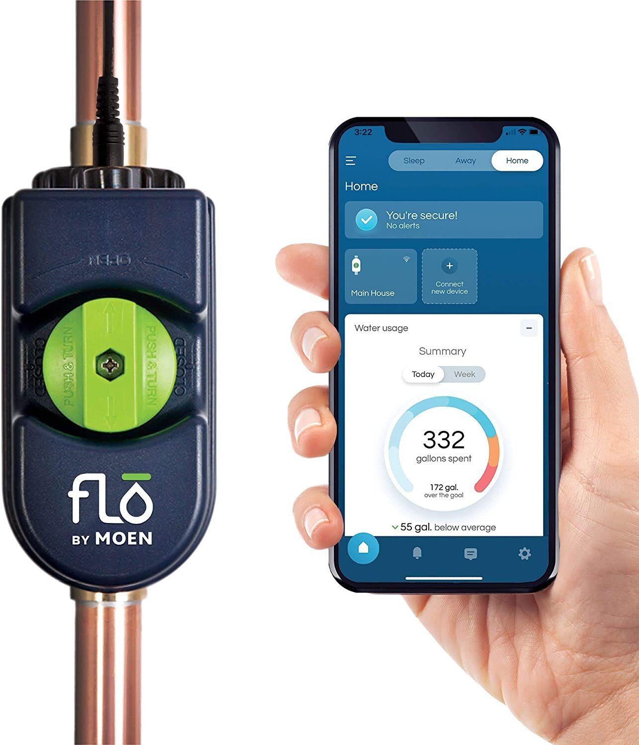 Moen Flo Automatic Water Shutoff - Must Have for Short Term Rentals! 
