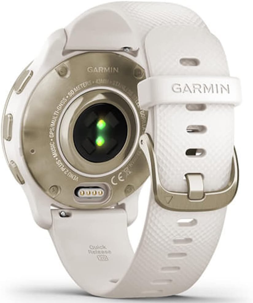 Best Buy: Garmin Venu 2 GPS Smartwatch 45 mm Fiber-Reinforced Polymer  Silver/Granite Blue 010-02430-00
