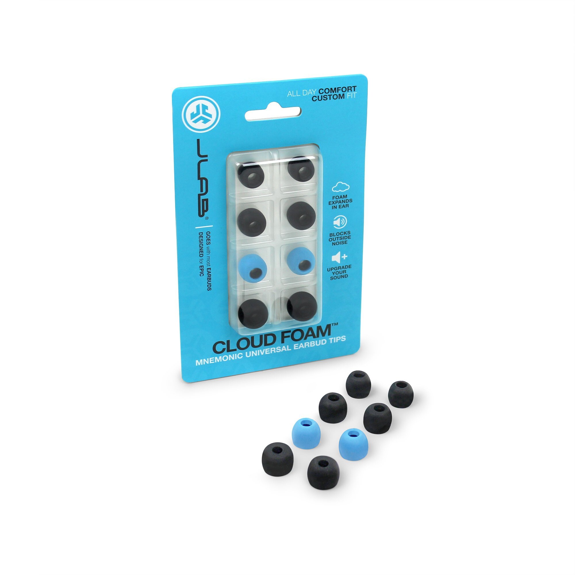 Buy JLab Audio Cloud Foam Mnemonic Universal Earbud Tips online