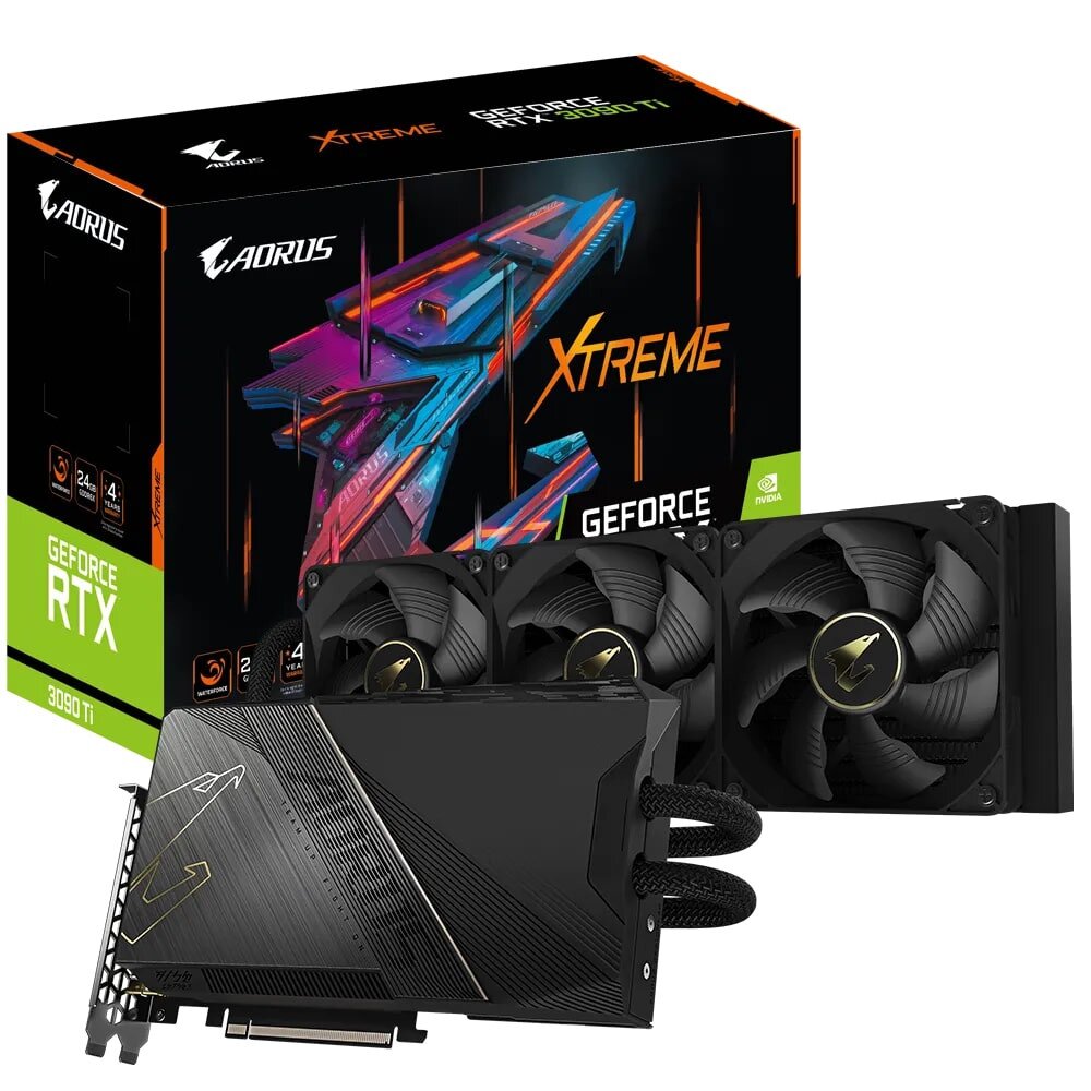 Buy Gigabyte AORUS GeForce RTX 3090 Ti XTREME WATERFORCE 24G