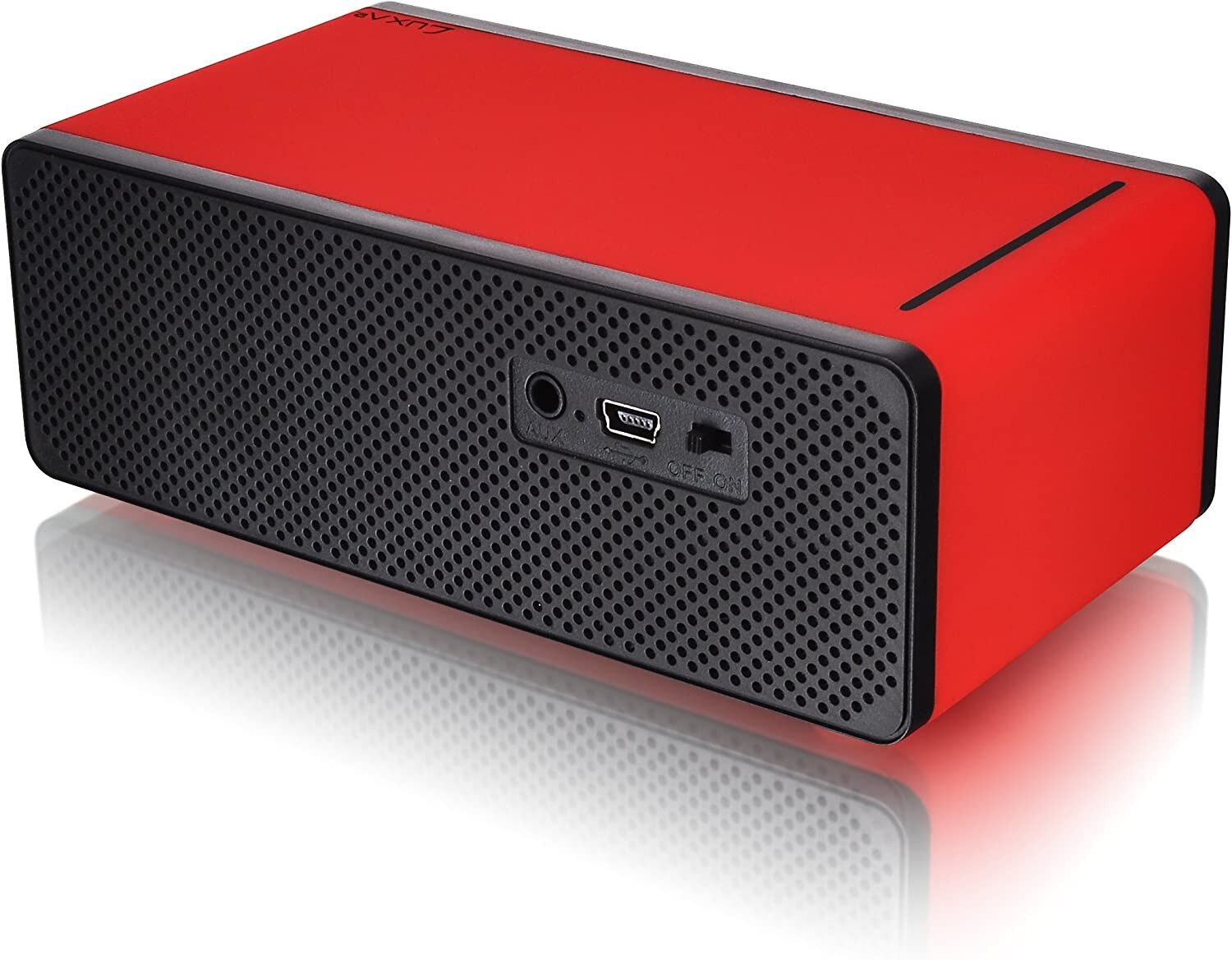 Order LUXA2 GroovyT Magic Boom Box Speaker - Red Worldwide - Tejar.com