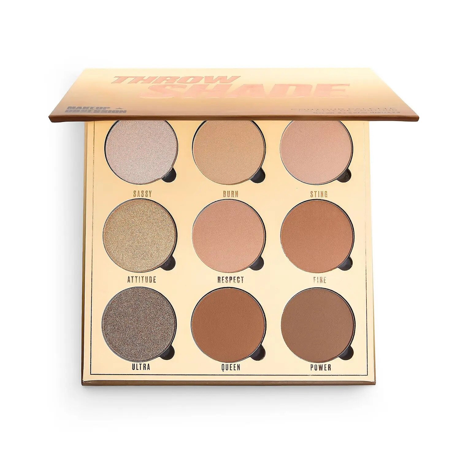 Buy Makeup Revolution Obsession Contour Face Palette - Throw Shade online  Worldwide 