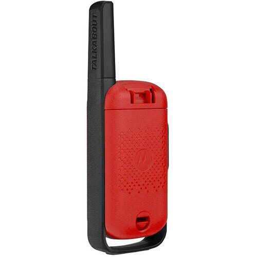 Talkabout T110 2-Way Radio in Red with Black (2-Pack)