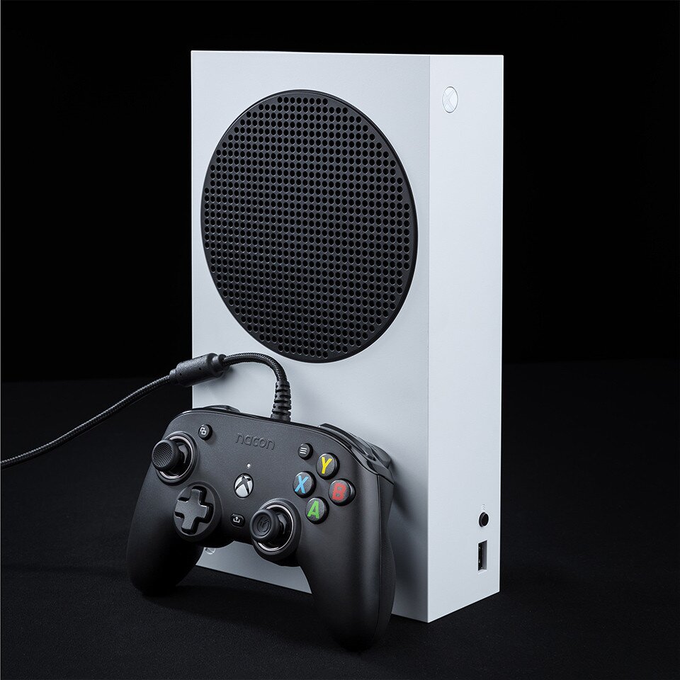 NACON Pro Compact Controller Nero USB Gamepad Xbox One, Xbox
