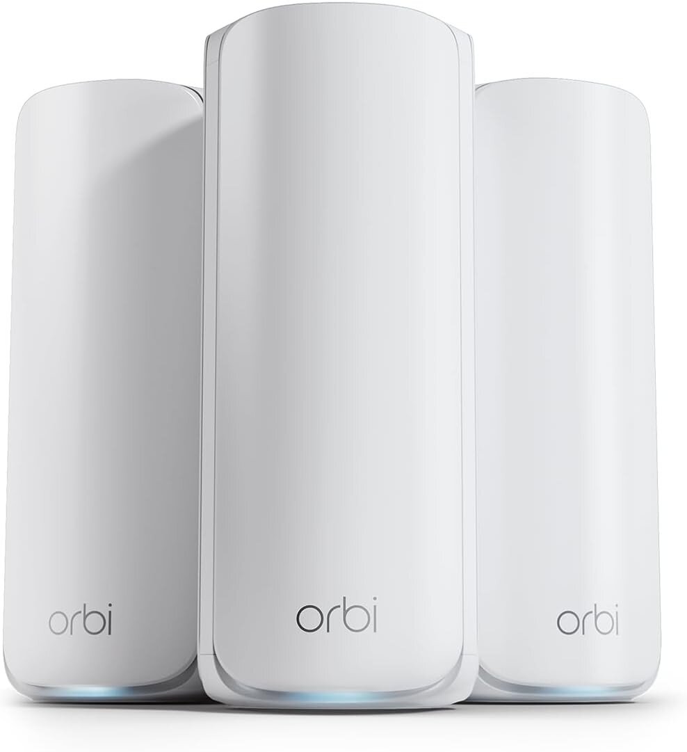 Orbi 870 Router Order NETGEAR Orbi 870 Series Tri-Band WiFi 7 Mesh Router - 3-Pack ...