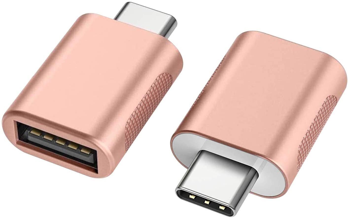 Buy nonda USB C to USB Adapter (2 Pack) - Rose Gold online Worldwide ...