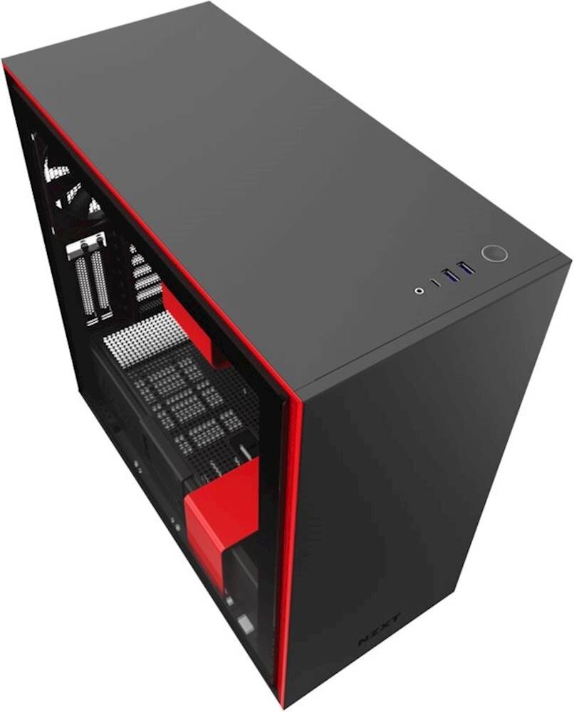 Order NZXT H710i Premium ATX Mid-Tower Computer Case with Lighting
