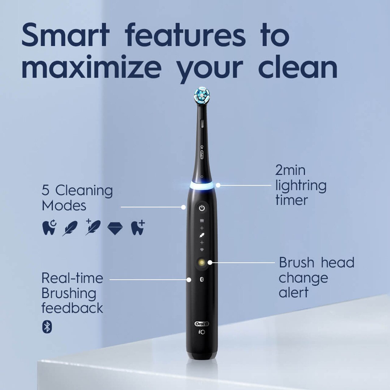 Order Oral-B iO Series 5 Rechargeable Electric Toothbrush Worldwide ...