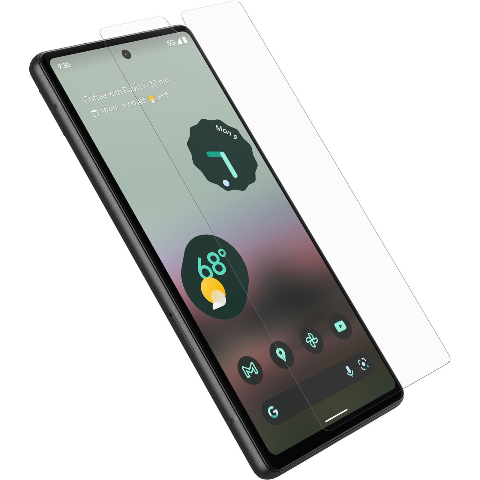 Order OtterBox Alpha Flex Antimicrobial Screen Protector for Pixel 6a ...