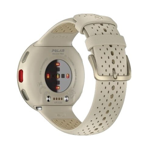 Polar Pacer Pro 45mm Bluetooth Gold Dust Smartwatch NEW