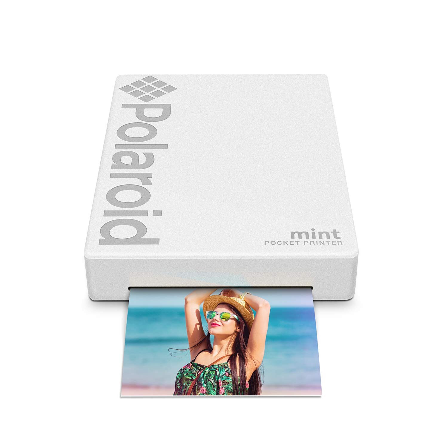 Polaroid Mint Pocket Instant Printer Basic Bundle 20 Sheets + Deluxe Pouch Paper Black 