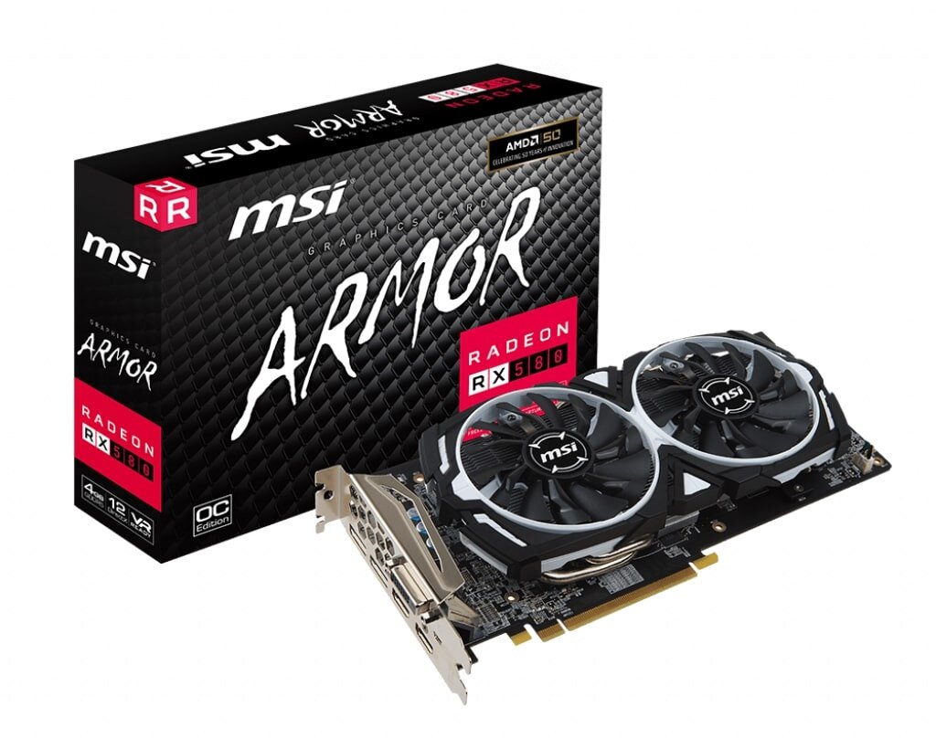 radeon rx 580 armor 4g oc