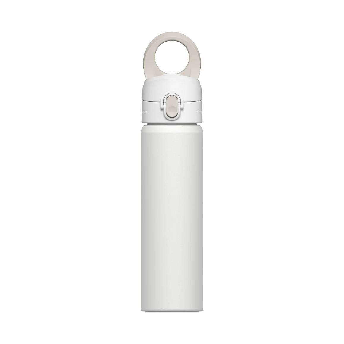 RHINOSHIELD AquaStand Magnetic Bottle 23 oz | Stainless Steel Insulated Water Bottle with Straw Lid, Sport Bottle with MagSafe Compatible Handle