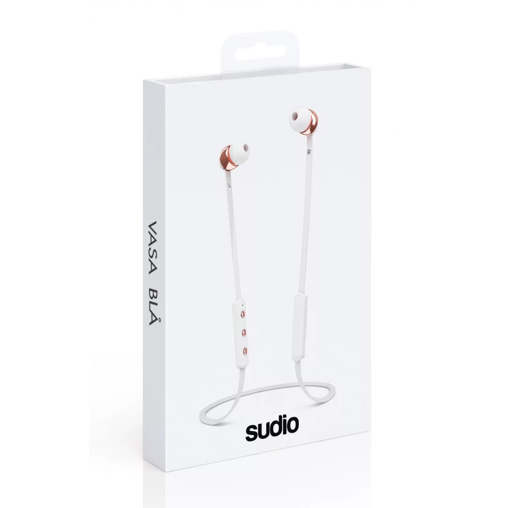 Sudio Vasa Bla In-Ear Wireless Headphones (2nd Generation) - Rose Gold White