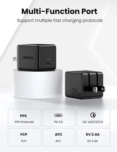 Buy Ugreen USB C Super Fast 25W PD Wall Charger online Worldwide