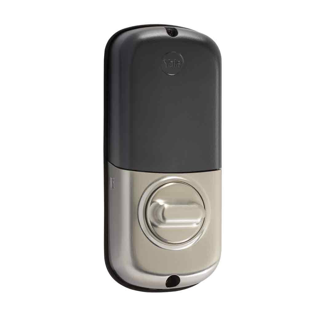 Yale YRD110 Push Button Deadbolt B1L with Z-Wave Satin Nickel for sale online 