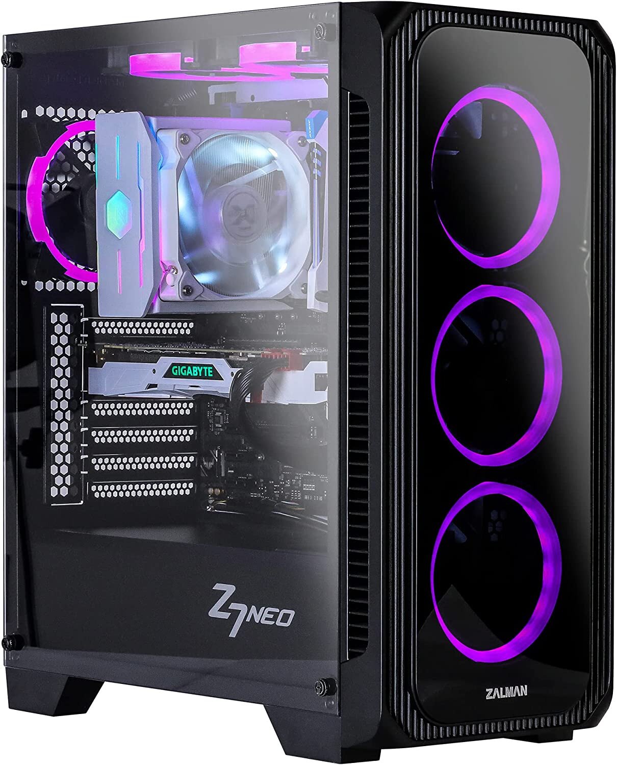 Order Zalman Z7 NEO ATX Mid-Tower Computer Case Worldwide - Tejar.com