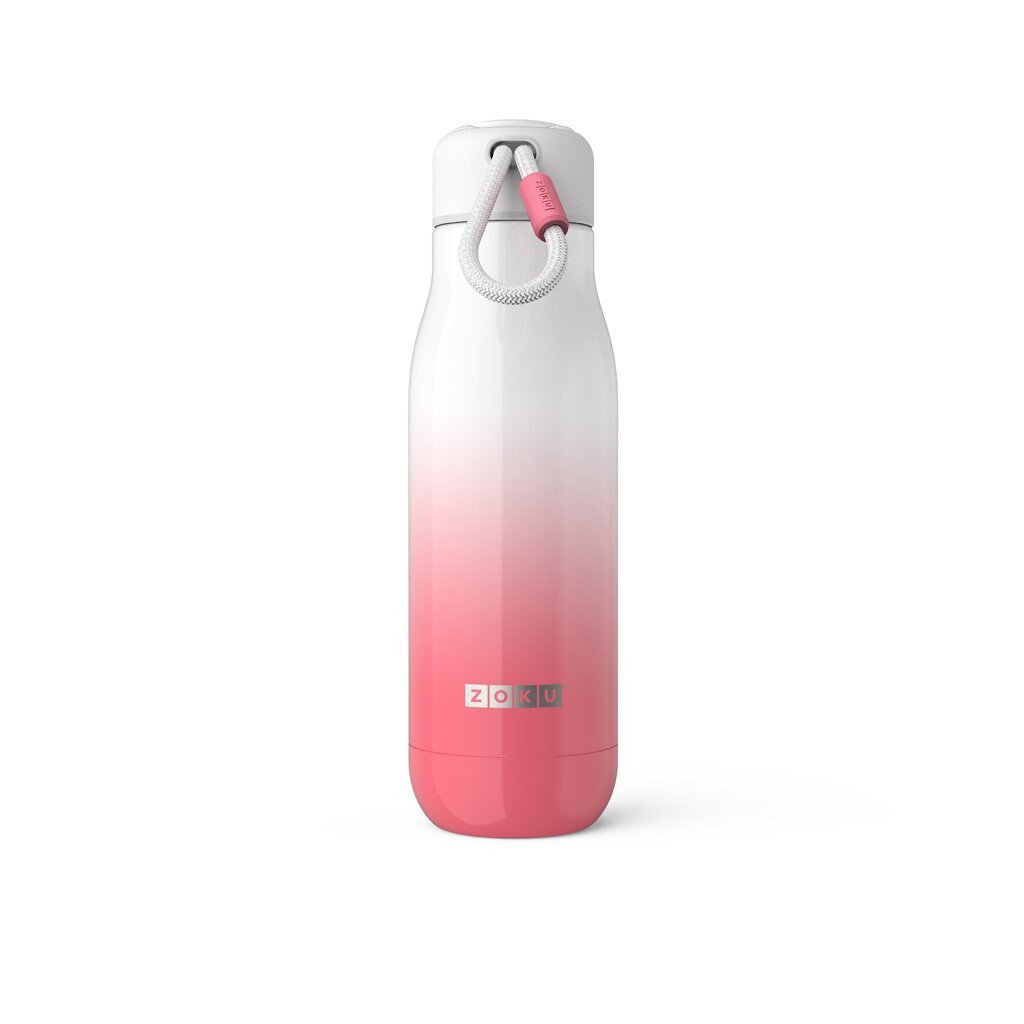 Buy Zoku 18oz Stainless Steel Bottle - Pink Ombre online Worldwide 