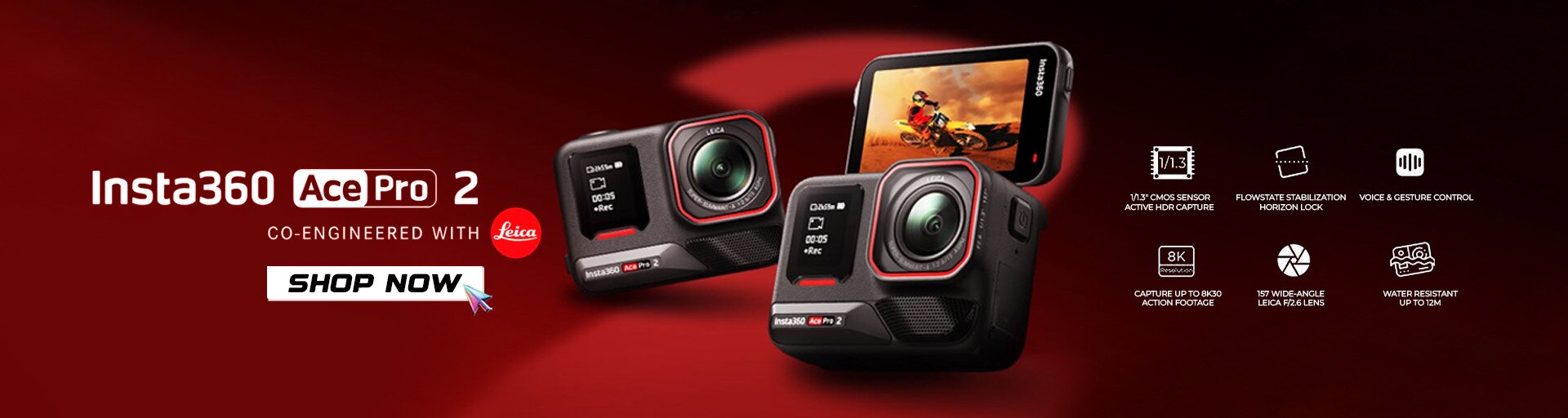 Insta360 Ace Pro 2 8K AI-Powered Action Camera